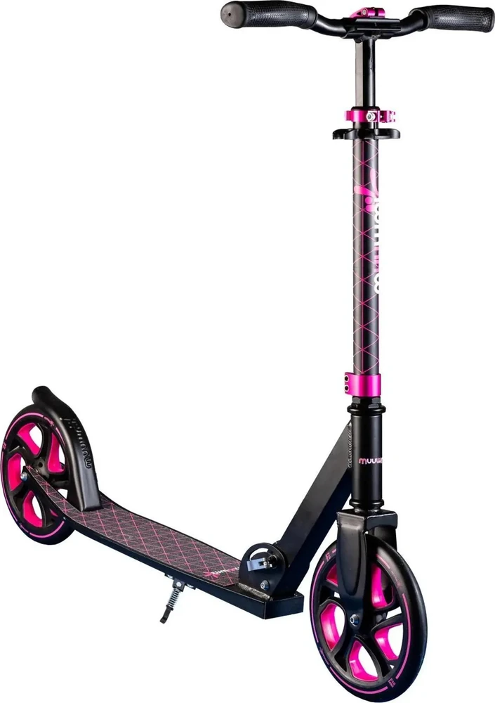 Muuwmi Aliuminio Scooter PRO paspirtukas 215 mm pink AU 472