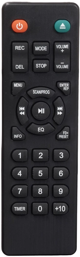 Muzikinis centras Denver Miniwieża MRD-180DW su gramofonem i radio DAB+/FM tamsus medis (MRD-180DW DARK WOOD)