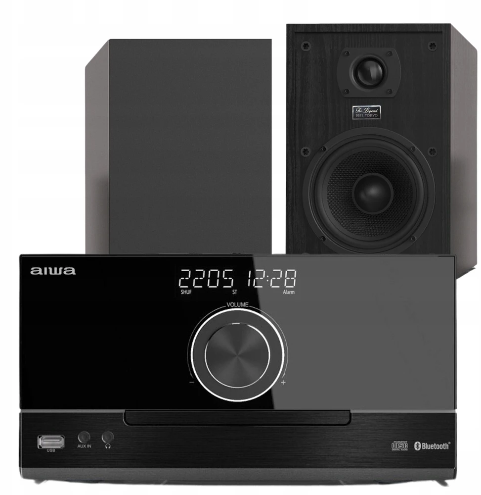Aiwa MSBTU-600 home garso sistema Home audio micro system 50 W Juodas