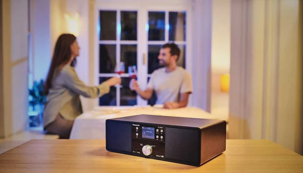 Muzikinis centras „Panasonic“ garso DAB+ sistema SC-DM202EG-K