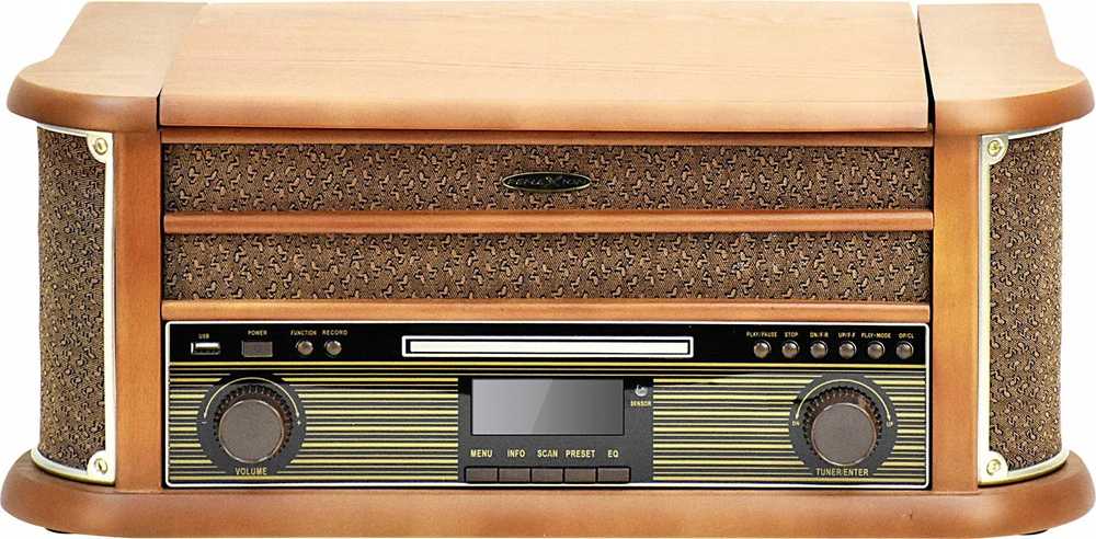 Muzikinis centras Reflexion Reflexion HIF2002DAB Retro HiFi-System