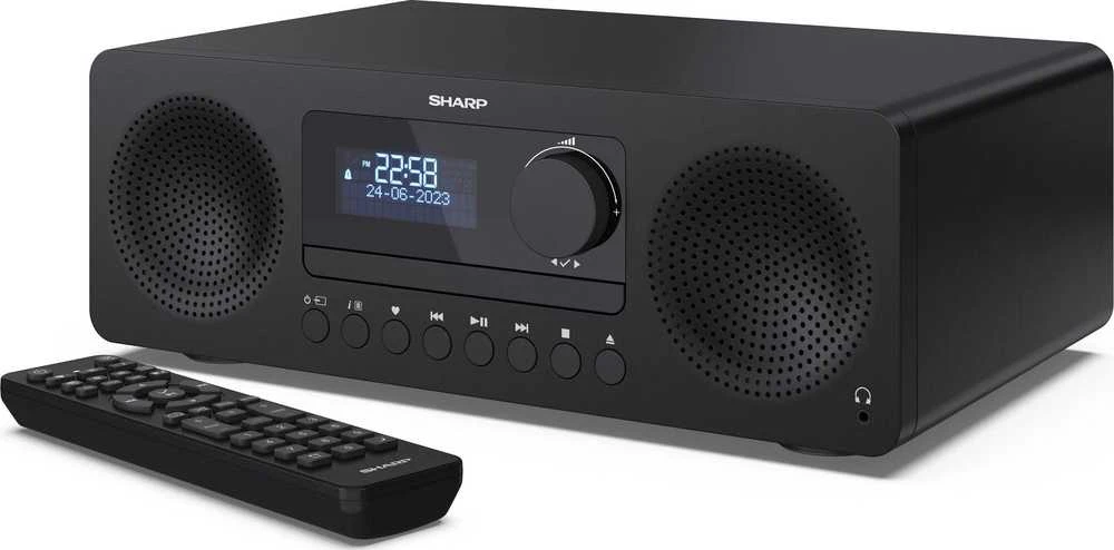 Muzikinis centras „Sharp TOKYO DAB+“ universali „Hi-Fi“ sistema | XL-B720D(BK) | AUX įvestis | „Bluetooth“ | CD grotuvas | FM radijas