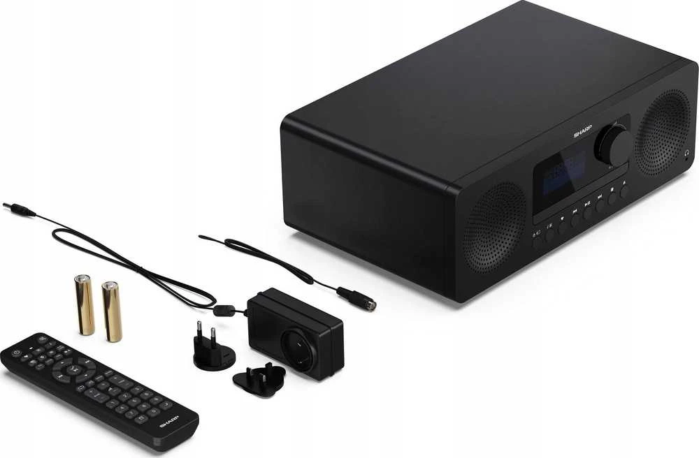 Muzikinis centras „Sharp TOKYO DAB+“ universali „Hi-Fi“ sistema | XL-B720D(BK) | AUX įvestis | „Bluetooth“ | CD grotuvas | FM radijas