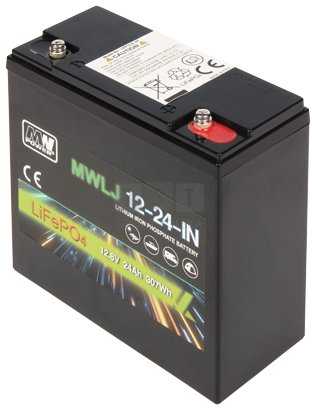 AKUMULIATORIUS 12.8V/24AH/LIFEPO4-MWLJ MW Power