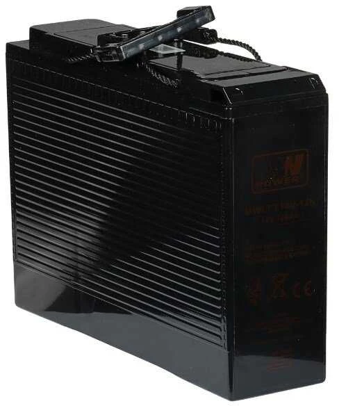 AKUMULIATORIUS 12V/100AH-MWLFT Priekinis kontaktas MW POWER