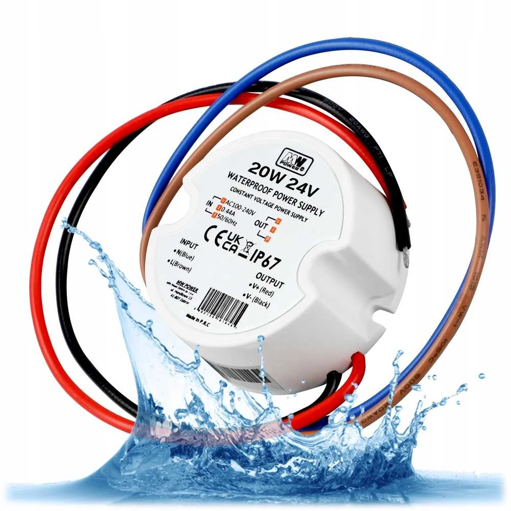 Mw Power IŠJUNGIMO MAITINIMO 24V/0.83A-TP-V2 MW MAITINIMO