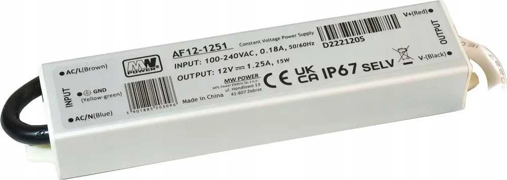 IMPULSINIS MAITINTUVAS AF12-1251 MW POWER