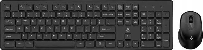 MWB Rinkinys Klaviatūra su pele Accura Delano ACC-K1306 belaidė juoda