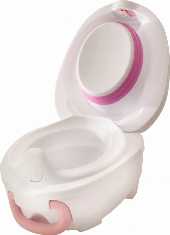 Mokomasis nešiojamas naktipuodis My Carry Potty, katytė, rožinės spalvos