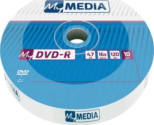 VERBATIM MyMedia DVD-R 16x 4.7GB 10 Pack Wrap