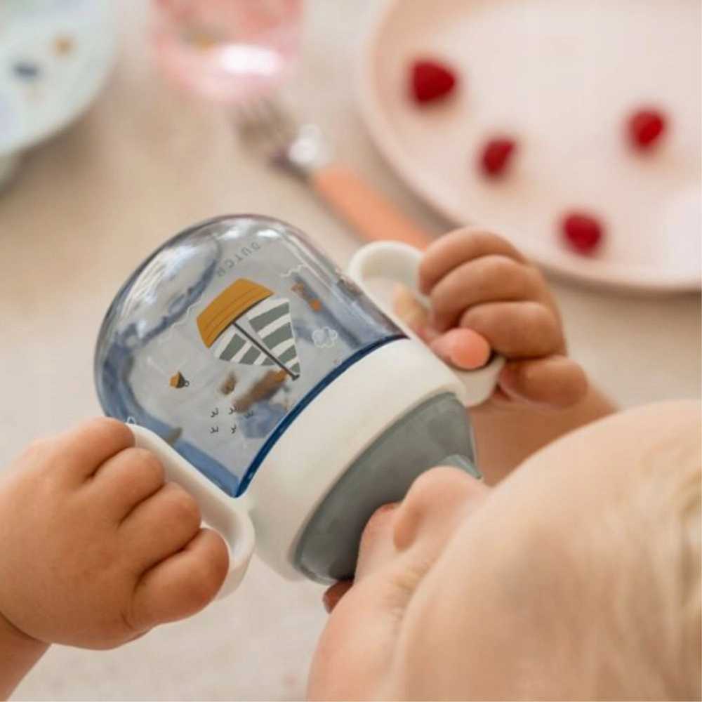 MyBaby Little Dutch Puodelis 200 ml 6m+ Jūreivių įlanka