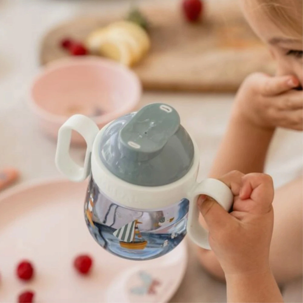MyBaby Little Dutch Puodelis 200 ml 6m+ Jūreivių įlanka