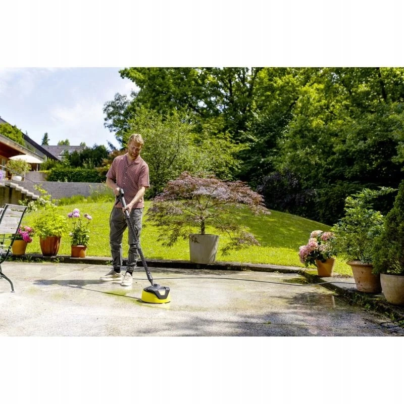 Karcher plovykla su T-Racer antgaliu terasai