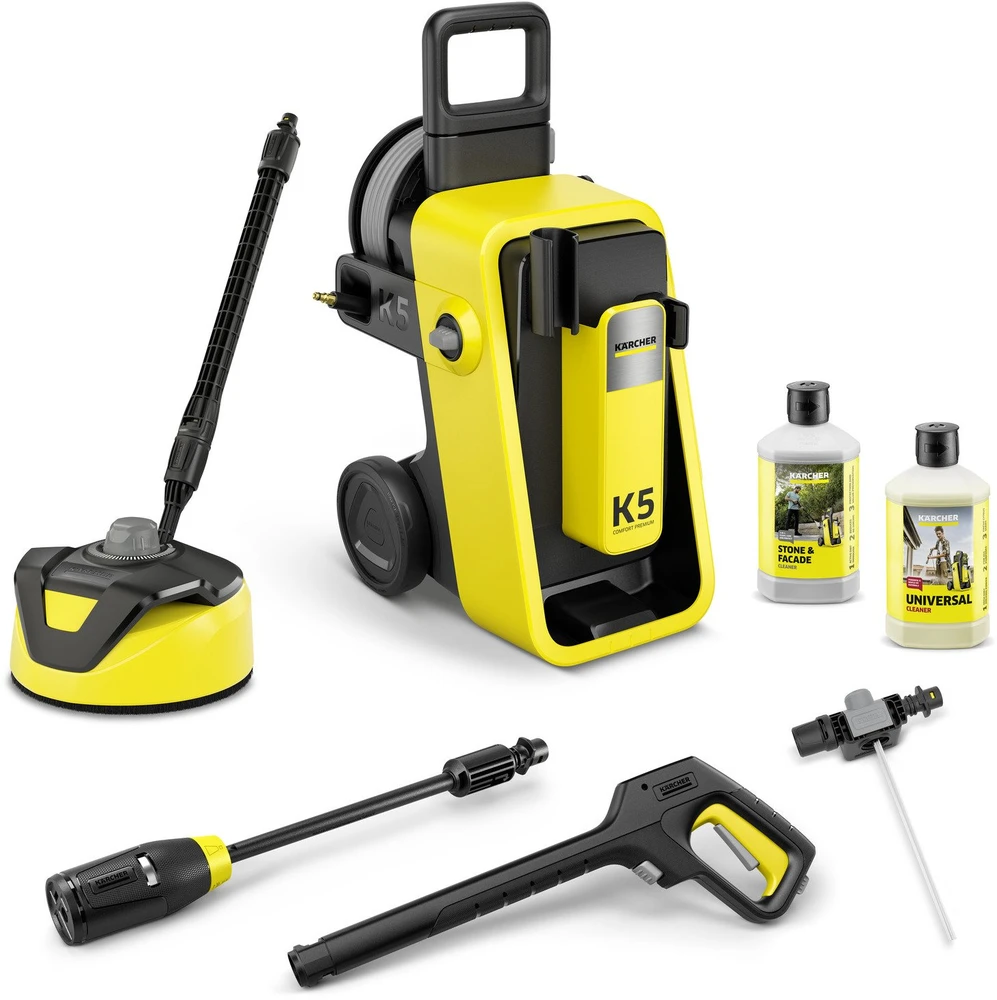 Aukšto slėgio plovykla Kärcher K 5 Comfort Premium Home, 145 bar, 500 l/h, 10 m žarna, 1.324-803.0