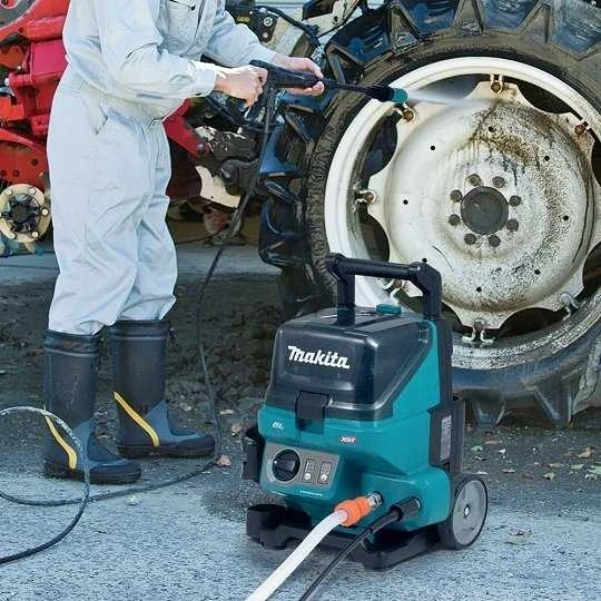 Makita HW001GZ akumuliatorinė aukšto slėgio plovimo mašina, 40Vmax XGT, 115 Bar, BL variklis, 420 l/val., 10,3kg