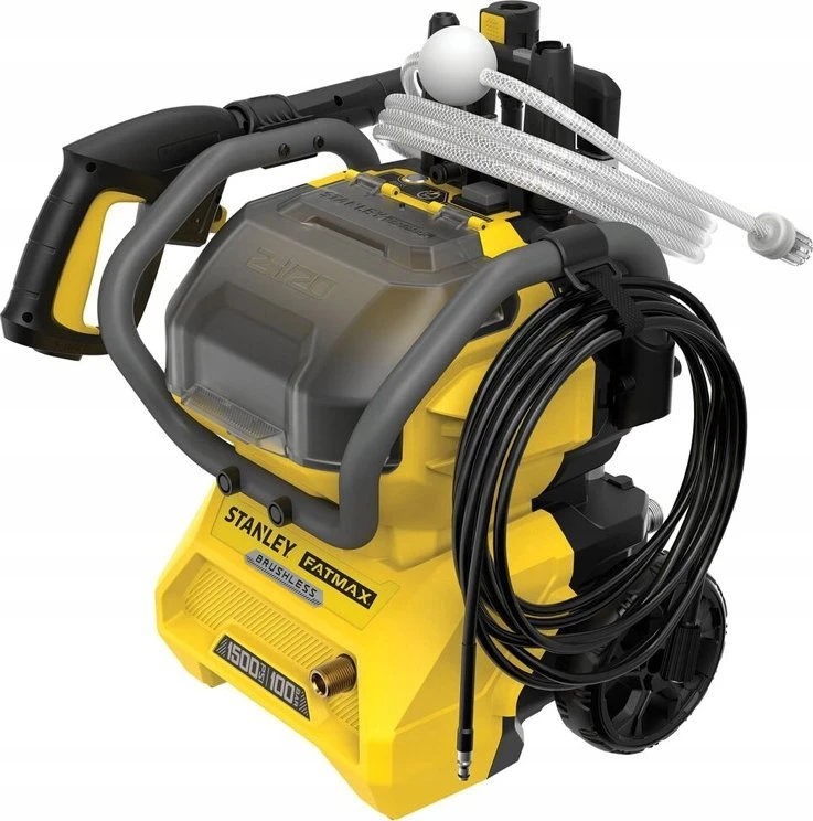 Akumuliatorinis slėginis plovimo įrenginys 18 V SFM serija, V20, 100 barų, Stanley [SFMCPW1500B-XJ]