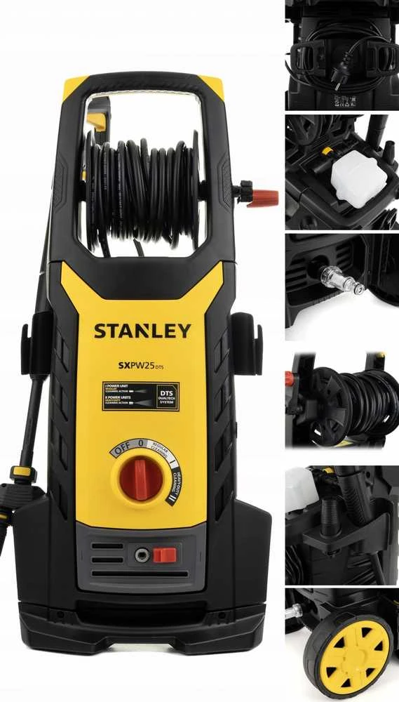 Stanley Aukšto slėgio plovykla SXPW25DTS-E (2500 W, 150 bar, 810 l/h)