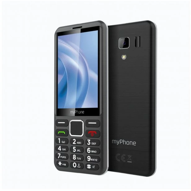 myPhone 3510 | Juoda | 3,5 colio | IPS | 48 MB | 128 MB | Dual SIM | Pagrindinės kameros raiška 2 MP | 1800 mAh
