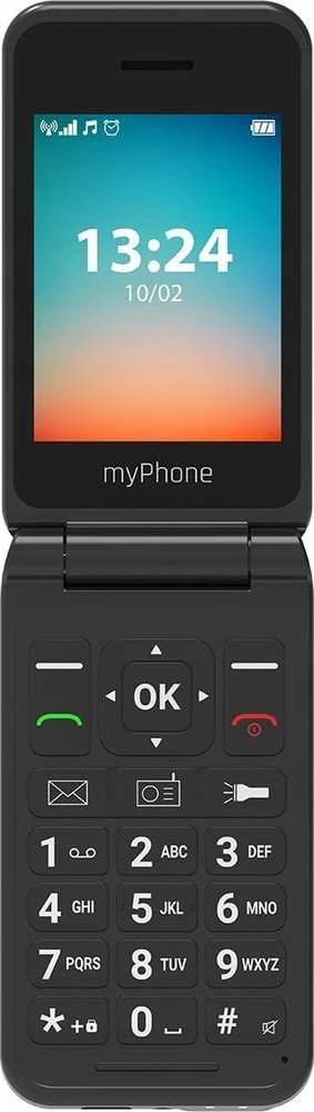 Mygtukinis telefonas MyPhone Flip LTE 128MB Navy Blue
