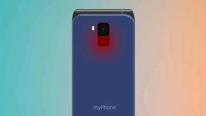 Mygtukinis telefonas MyPhone Flip LTE 128MB Navy Blue