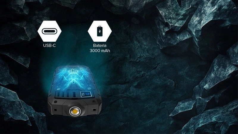 Mobilusis telefonas MyPhone Hammer Rock LTE, 2,4", 48/128MB, juodas