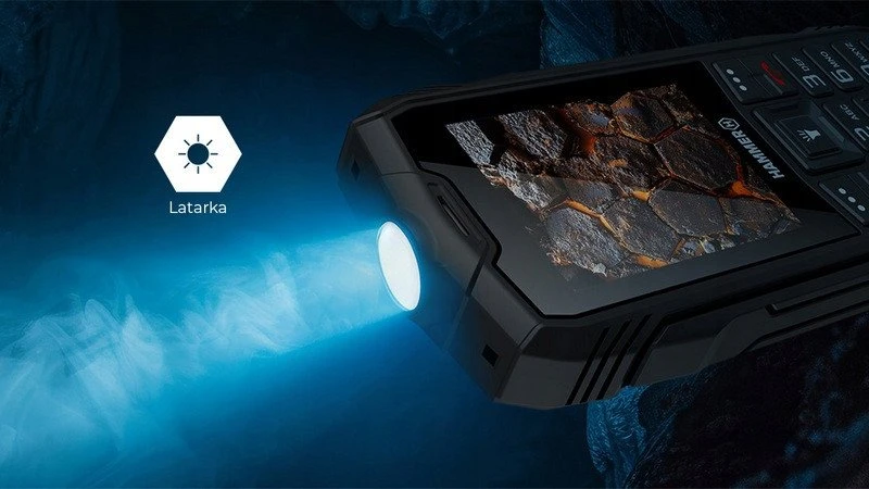 Mobilusis telefonas MyPhone Hammer Rock LTE, 2,4", 48/128MB, juodas