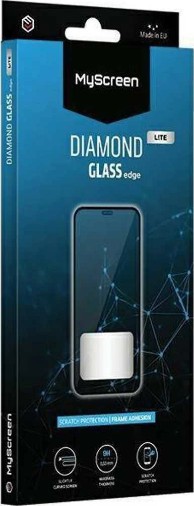 „MyScreen DIAMOND GLASS LITE edge“ | FULL GLUE Juodas Huawei Nova 12i 4G