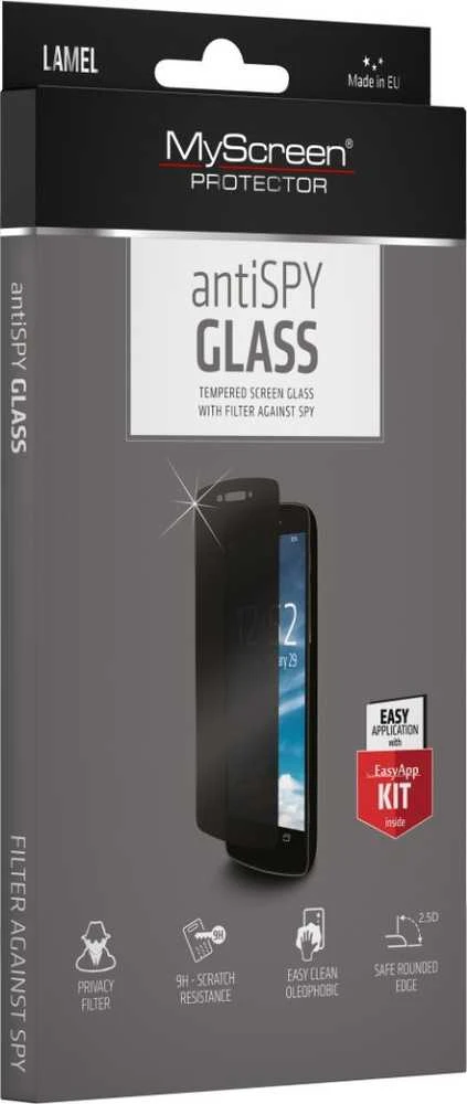 Privatumo grūdintas stiklas iPhone 14 6.1 MyScreen DIAMOND GLASS Antispy
