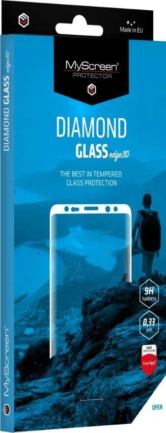 MyScreen MS Diamond Glass Edge 3D OnePlus 12 5G juodos spalvos rėmeliu apsauginis stiklas