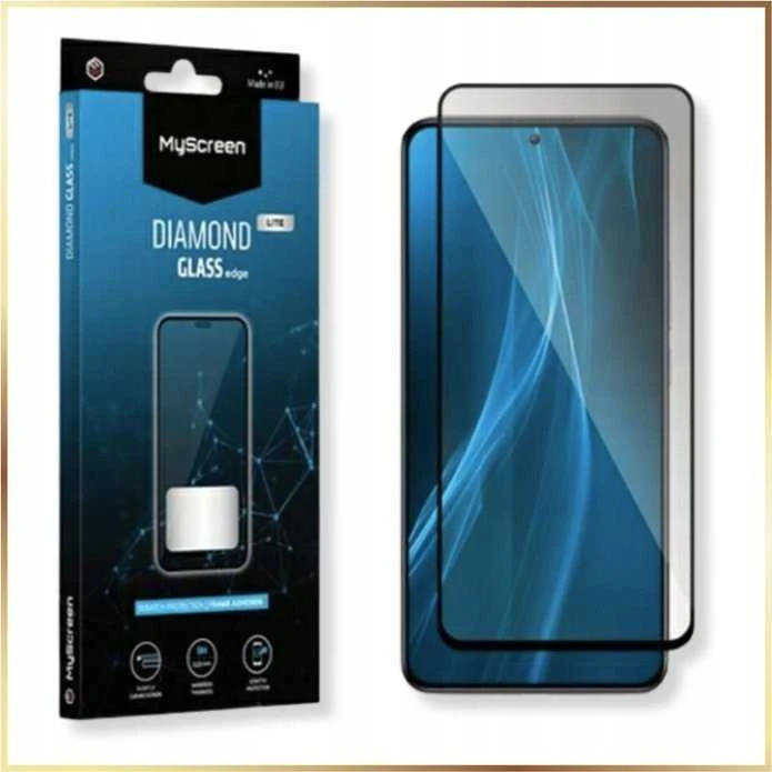Apsauginis stiklas 5D Google Pixel 8 MyScreen Diamond Glass Edge Lite Full Glue juodas