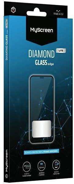Apsauginis stiklas MyScreen Diamond Glass Edge Lite FG skirtas Google Pixel 9a juodos spalvos