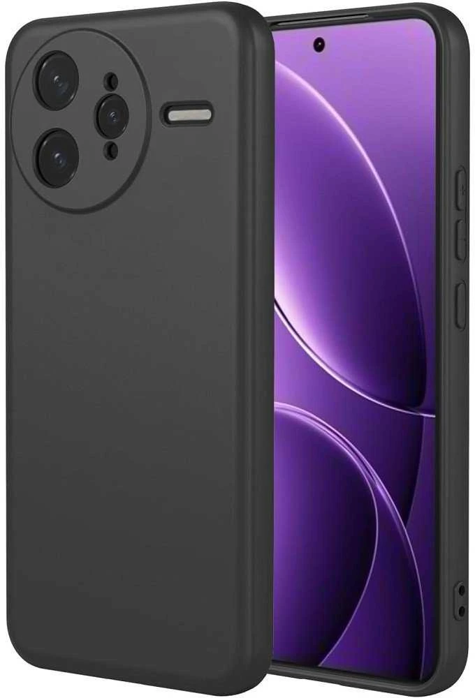 MyScreen Oem Matinis dėklas skirtas Xiaomi POCO F7 Ultra juodos spalvos