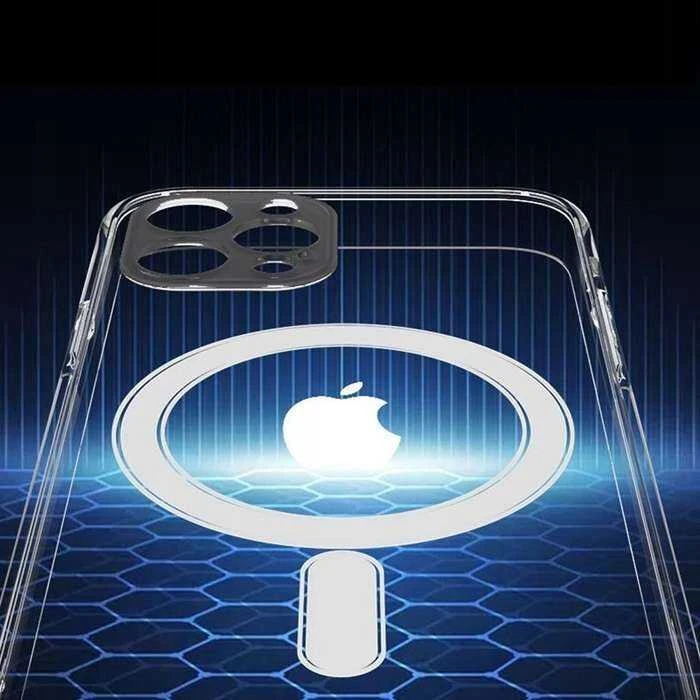 MyScreen Dėklas Clear Mag Cover (MagSafe) skirtas iPhone 15 Plus skaidrus