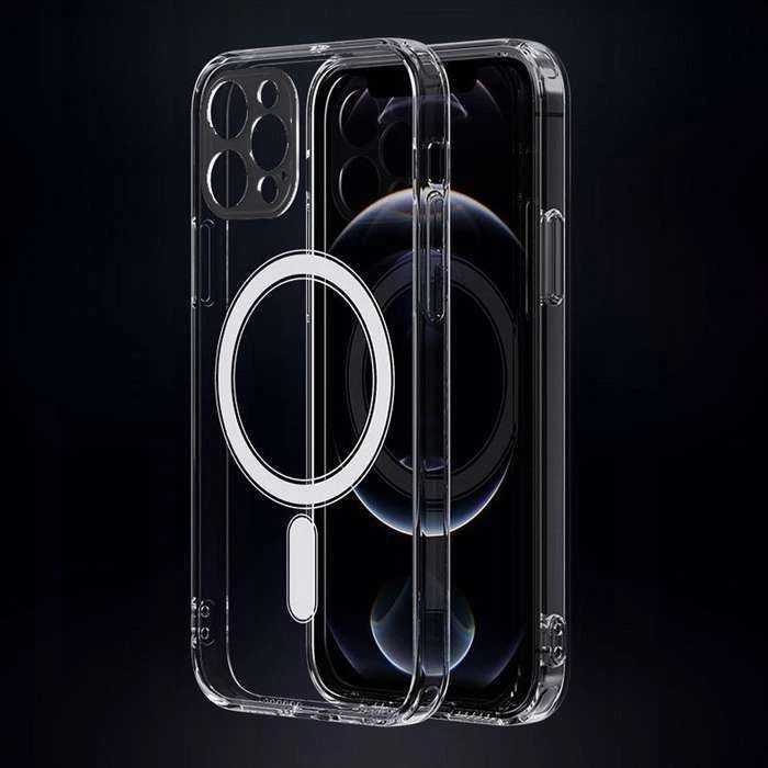 MyScreen Oem CLEAR MAG COVER dėklas suderinamas su MagSafe skirtas Samsung Galaxy S24 Plus skaidrus