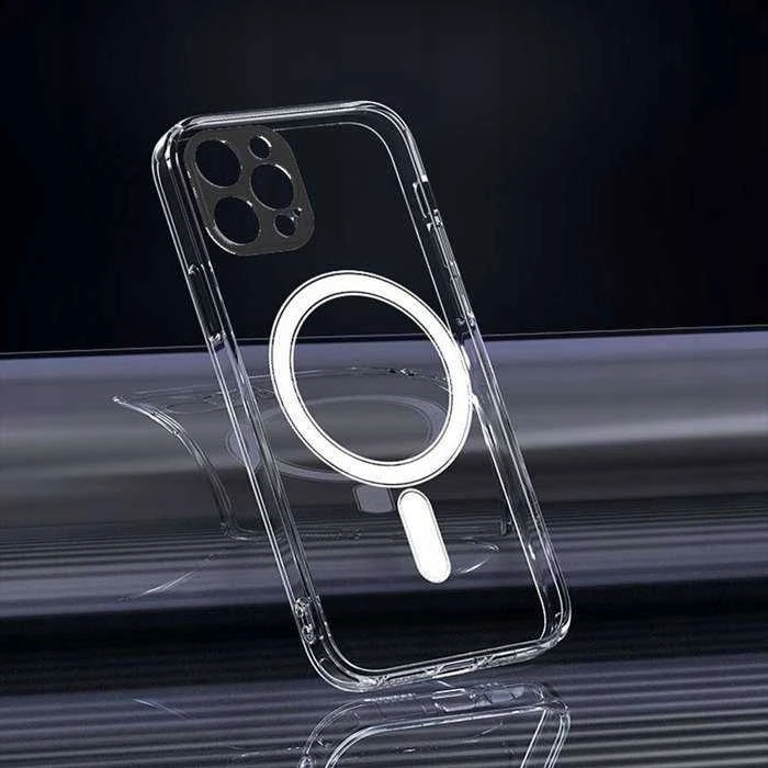 MyScreen Dėklas Clear Mag Cover (MagSafe) skirtas iPhone 15 Plus skaidrus