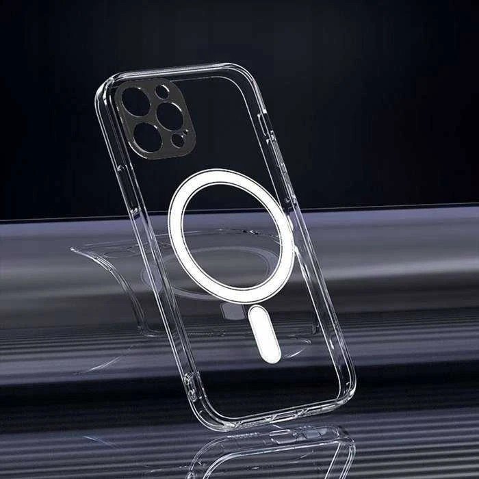 MyScreen Oem CLEAR MAG COVER dėklas suderinamas su MagSafe skirtas Samsung Galaxy S24 Plus skaidrus