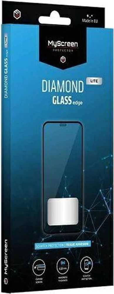 „MyScreen DIAMOND GLASS LITE edge“ | FULL GLUE Juodas Huawei Nova Y70/Y70 Plus/Y71