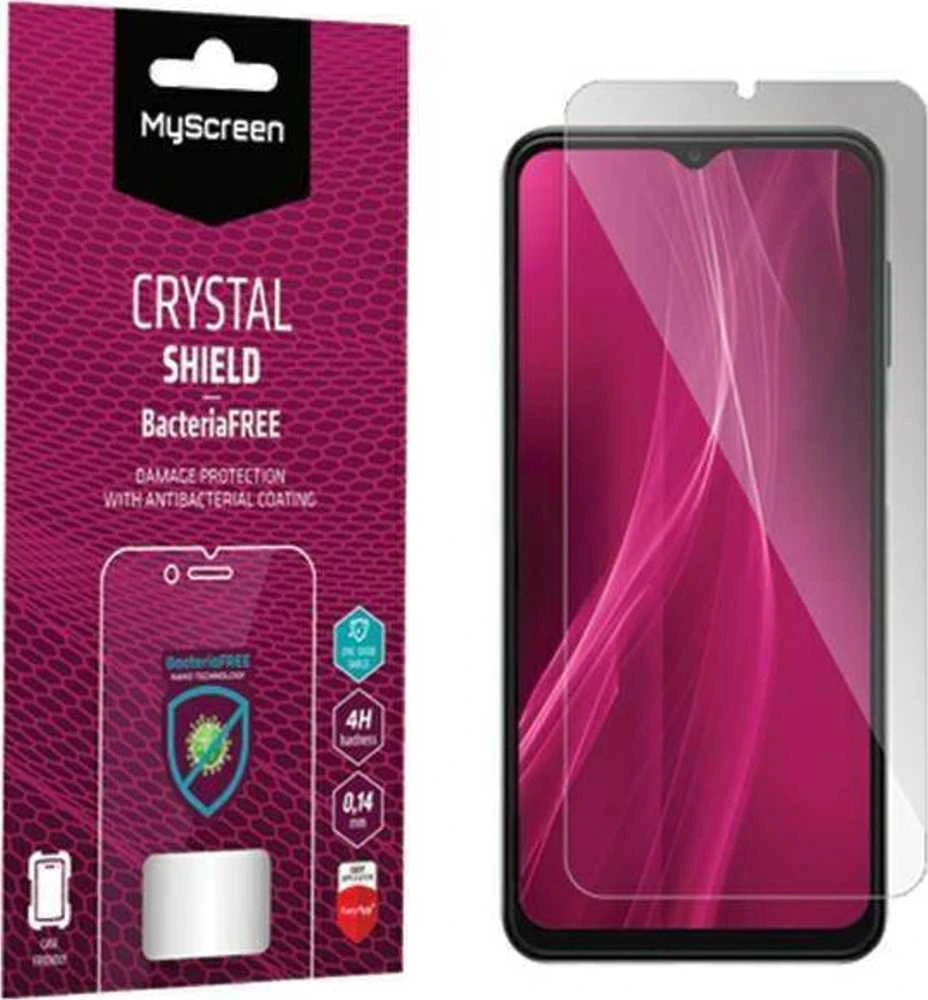 Folijos „MyScreen CRYSTAL BacteriaFREE“ 6 colių EA rinkinys „Realme C33“