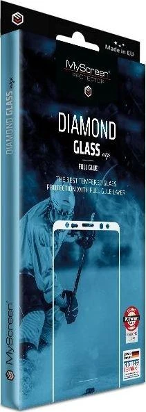 LCD apsauginis stikliukas MyScreen Diamond Edge Full Glue Apple iPhone 6/6S juodas