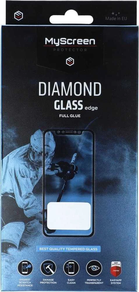 „MyScreen MS Diamond Glass Edge FG“ Apple iPhone 14 6.1“ „Full Glue“ juodos spalvos