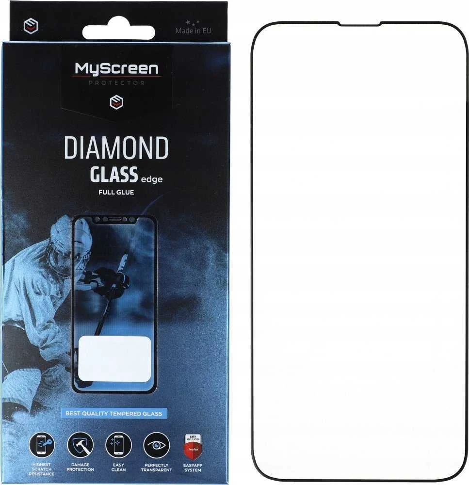 „MyScreen MS Diamond Glass Edge FG“ Apple iPhone 14 6.1“ „Full Glue“ juodos spalvos