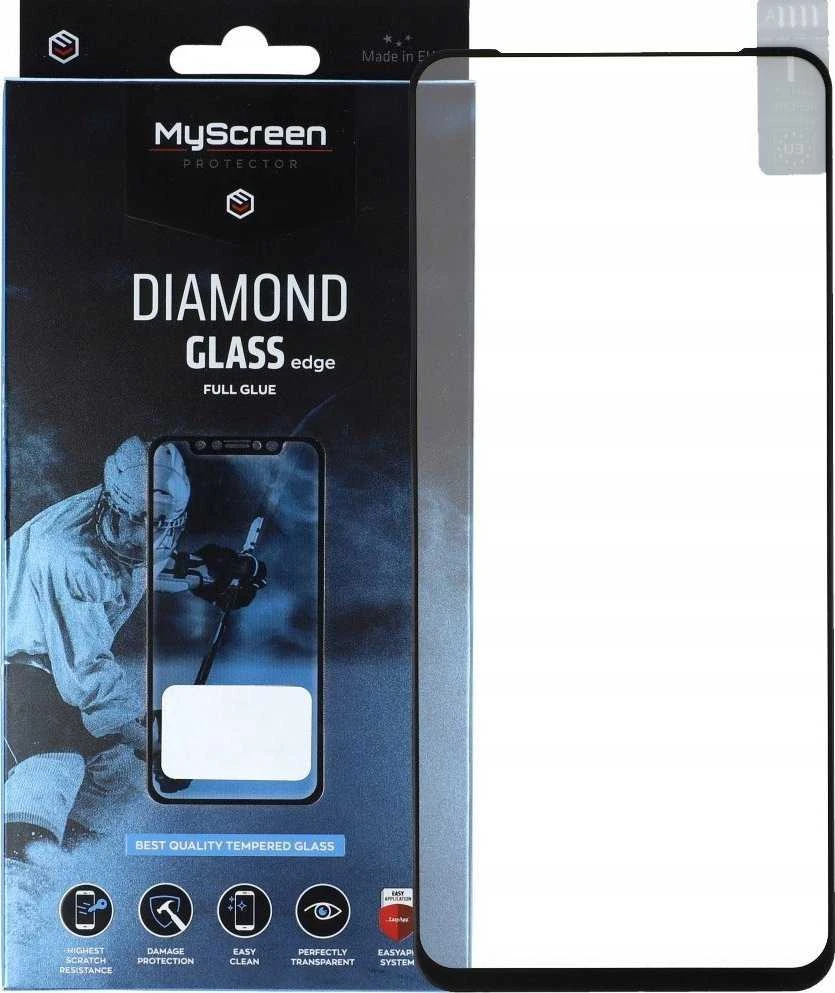 „MyScreen MS Diamond Glass Edge FG“ Oppo Reno8 juodas „Full Glue“