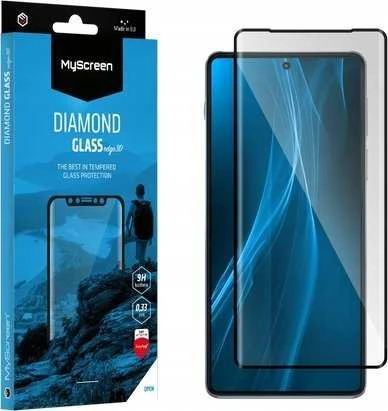 MyScreen MS Diamond Glass Edge 3D Huawei Pura 70 Ultra juodos spalvos rėmeliu Apsauginis stiklas