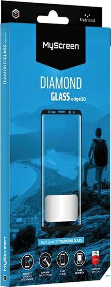 MyScreen MS Diamond Glass Edge 3D OnePlus 12R 5G juodas Apsauginis stiklas