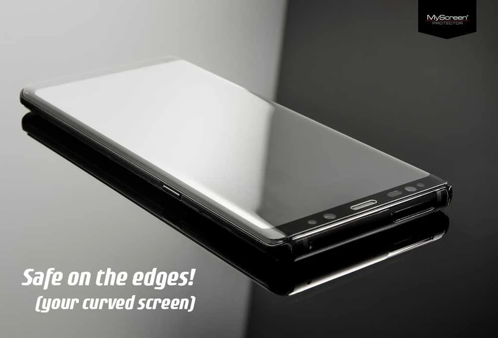 MyScreen MS Diamond Glass Edge 3D OnePlus 12R 5G juodas Apsauginis stiklas