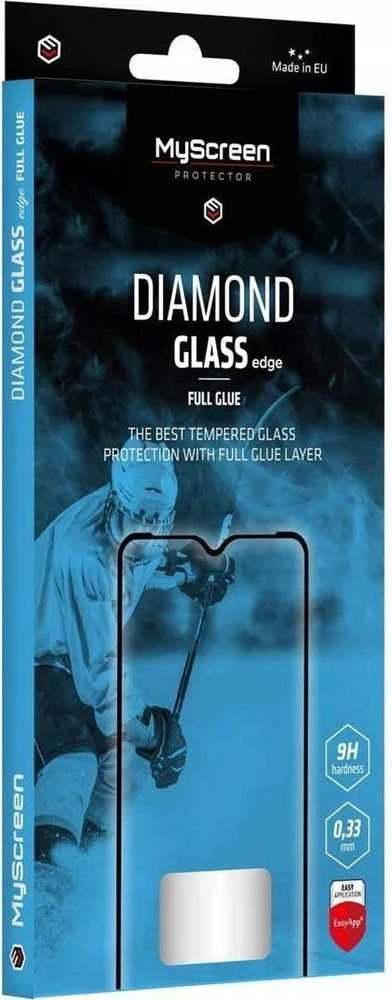 „MyScreen MS Diamond Glass Edge FG“ Oppo Reno7/Reno8 lite juodas „Full Glue“