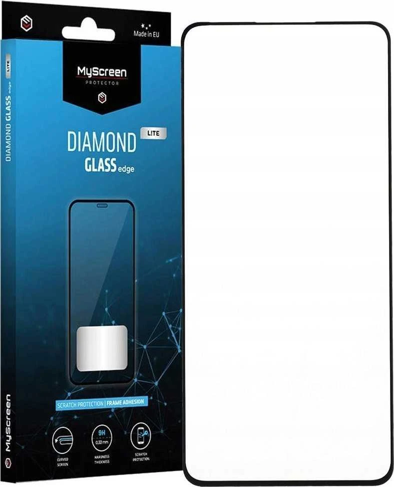 MyScreen MS Diamond Glass Lite edge Xiaomi Mi 12 Lite Full Glue Juodas/Balck