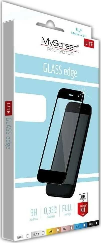 „MyScreen MS Diamond Glass Edge Lite FG“ Xiaomi Redmi Note 10 5G juodas „Full Glue“