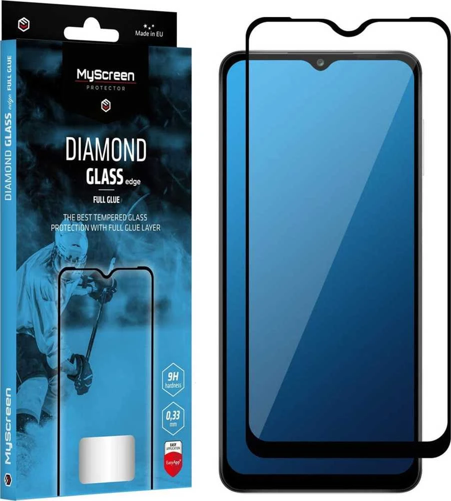 Apsauginis stiklas Samsung Galaxy S24 MyScreen Diamond Glass Edge Full Glue juodos spalvos