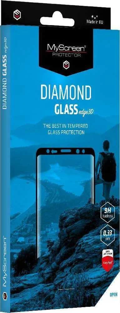 MyScreen MS Diamond Glass Edge 3D Honor Magic 6 Pro juodos spalvos rėmeliu, Apsauginis stiklas